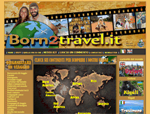Tablet Screenshot of born2travel.it